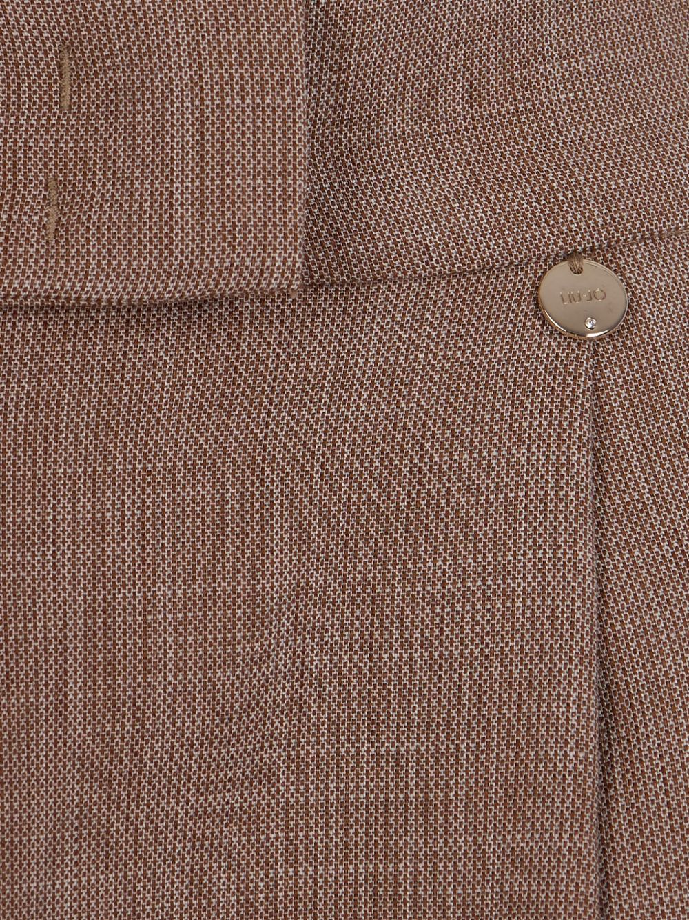 LIUJO Pantaloni beige con pinces
