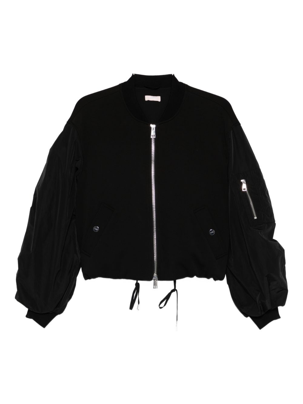 LIUJO Giacca bomber nera