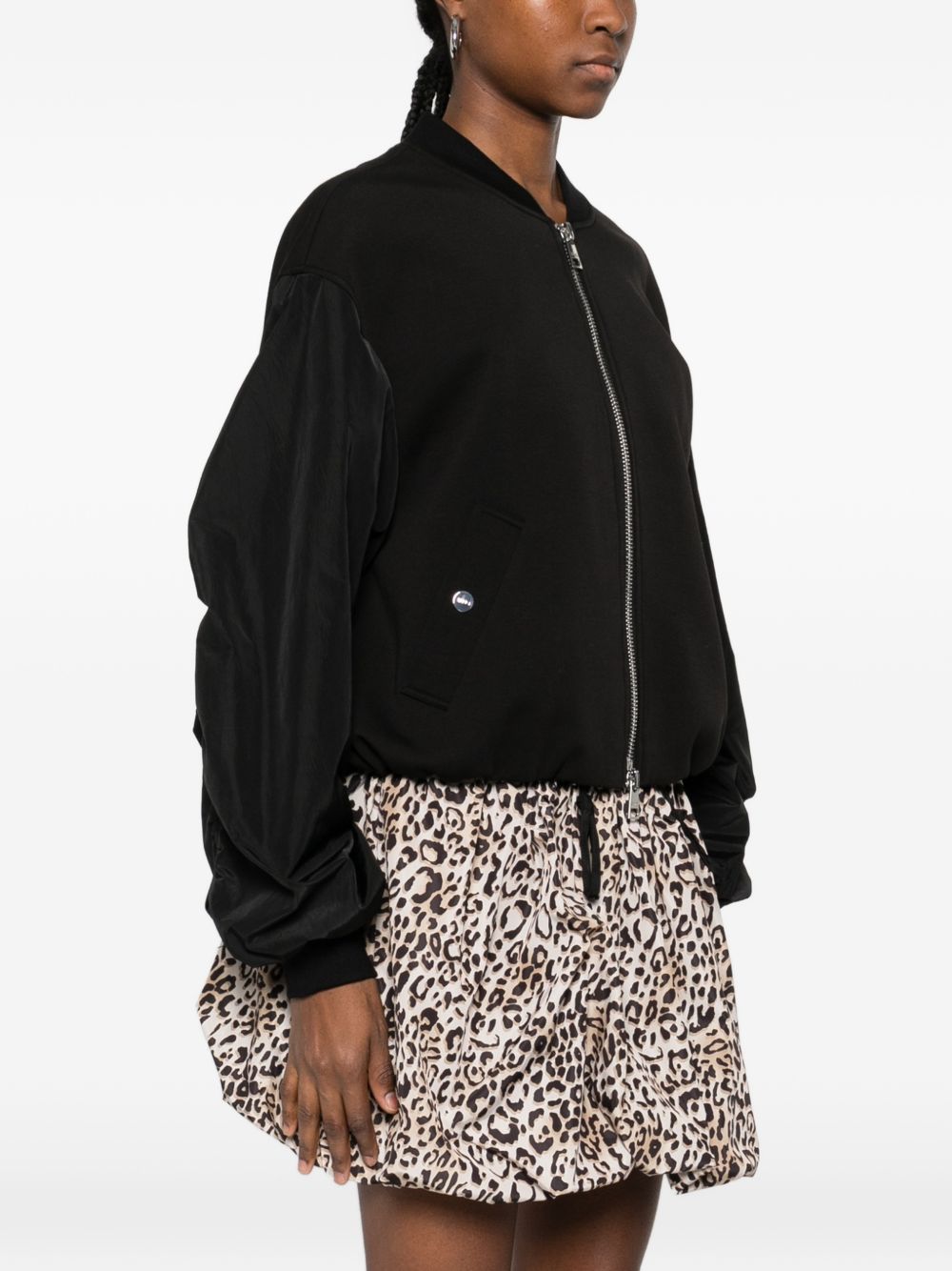 LIUJO Giacca bomber nera