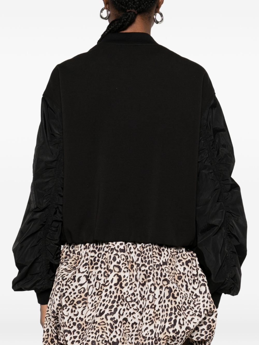 LIUJO Giacca bomber nera