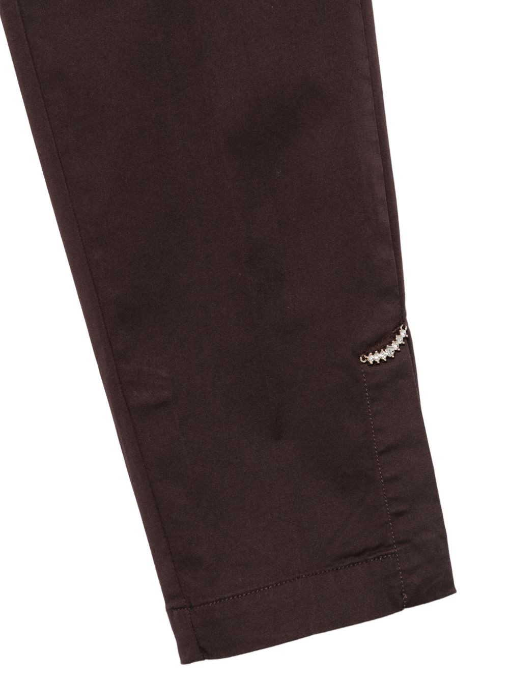 LIUJO Pantaloni classici marroni