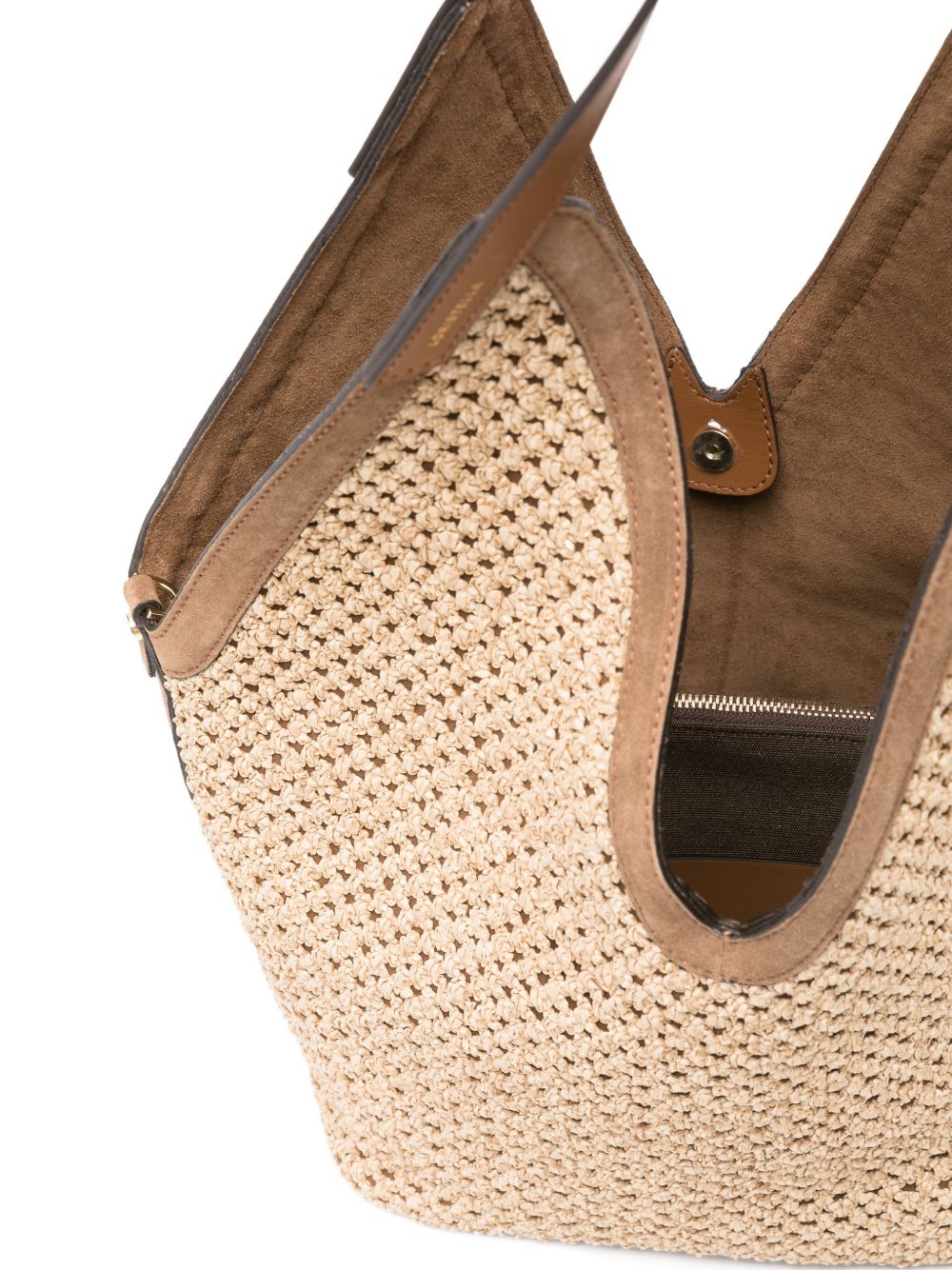 LORISTELLA Borsa a spalla Lysa beige