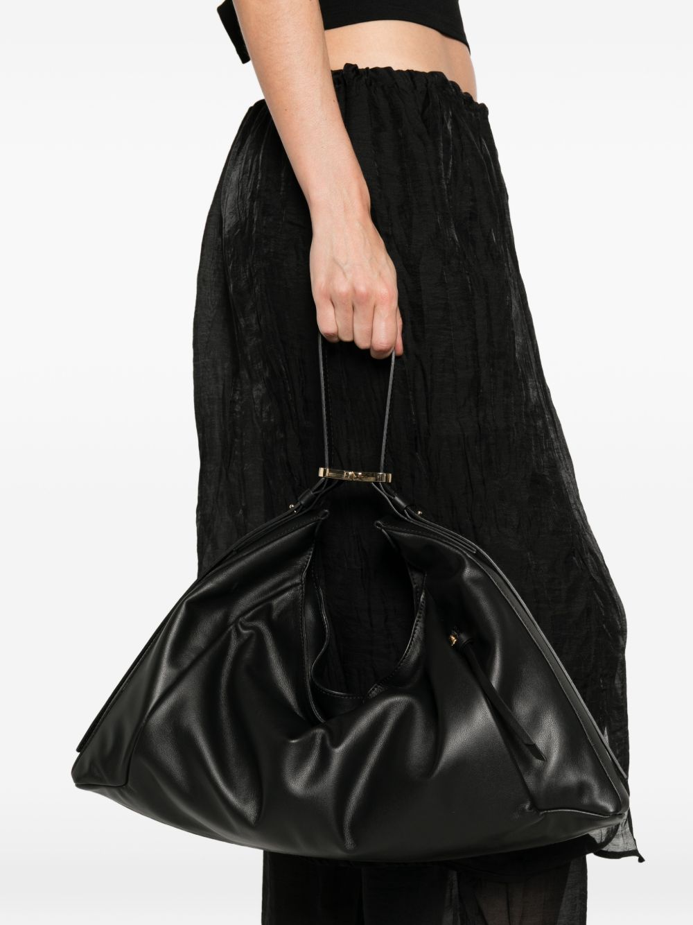 LORISTELLA Borsa a spalla Vicky nera