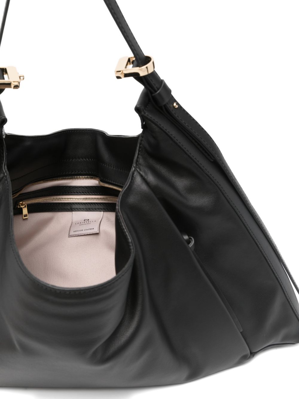 LORISTELLA Borsa a spalla Vicky nera