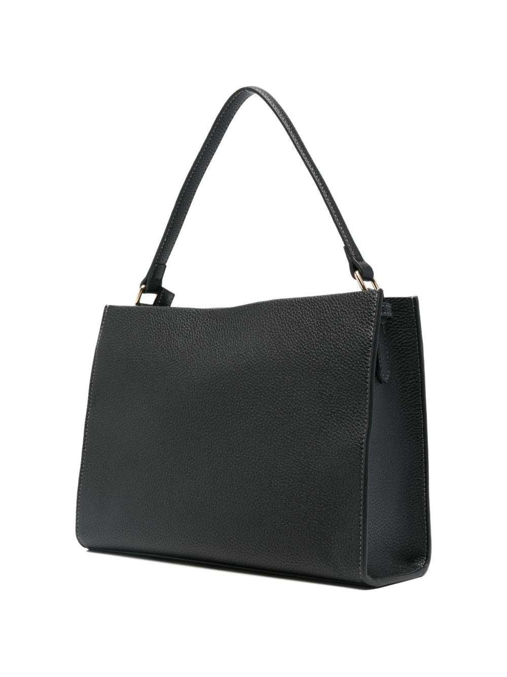 LOVE MOSCHINO Borsa a mano nera in ecopelle con tracolla