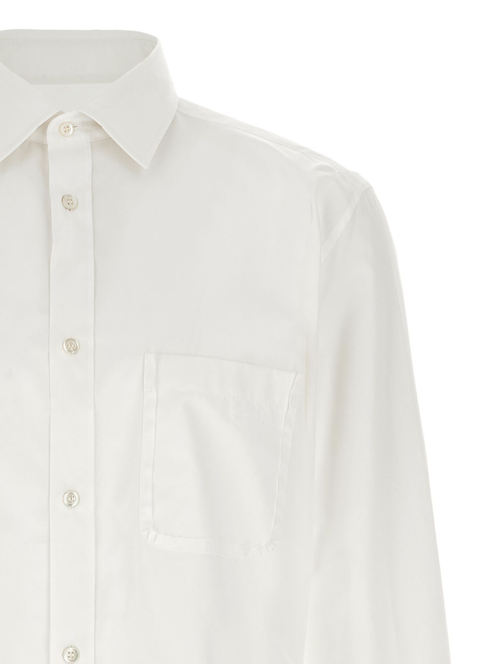MAISON MARGIELA Camicia in cotone bianco