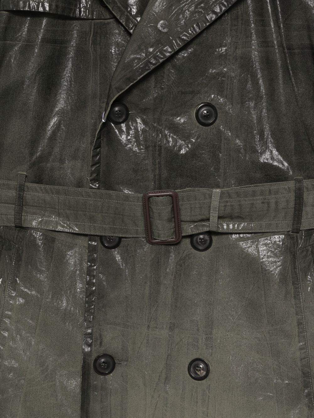 MAISON MARGIELA Trench in cotone degradé