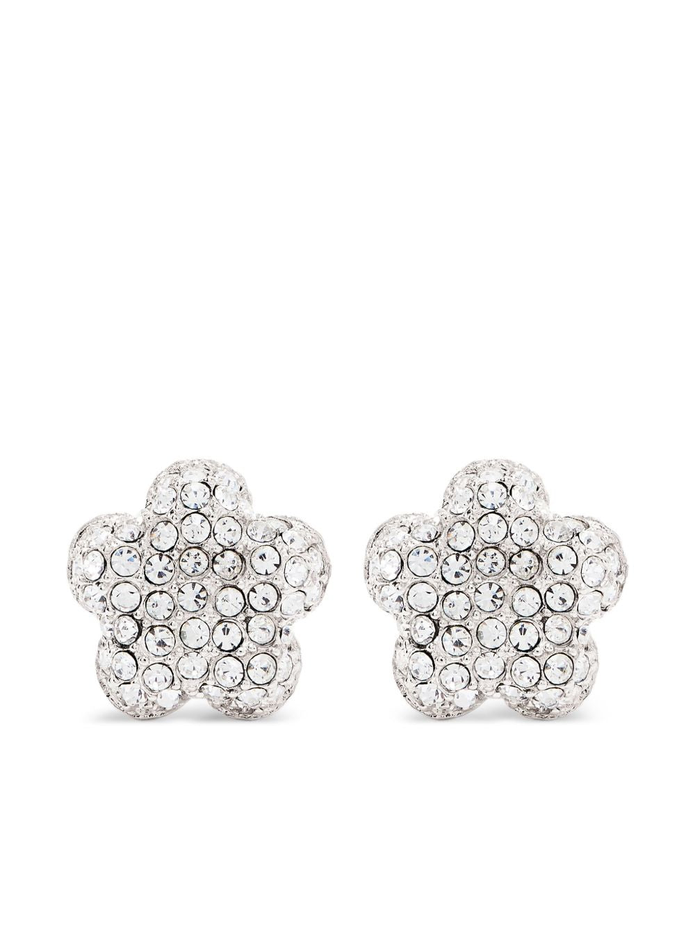 MARC JACOBS Orecchini a fiore con strass
