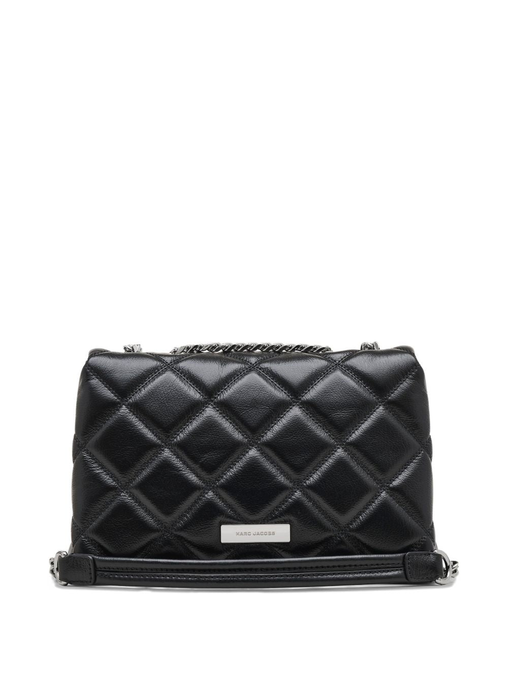 MARC JACOBS Borsa Slim Dual in pelle nera