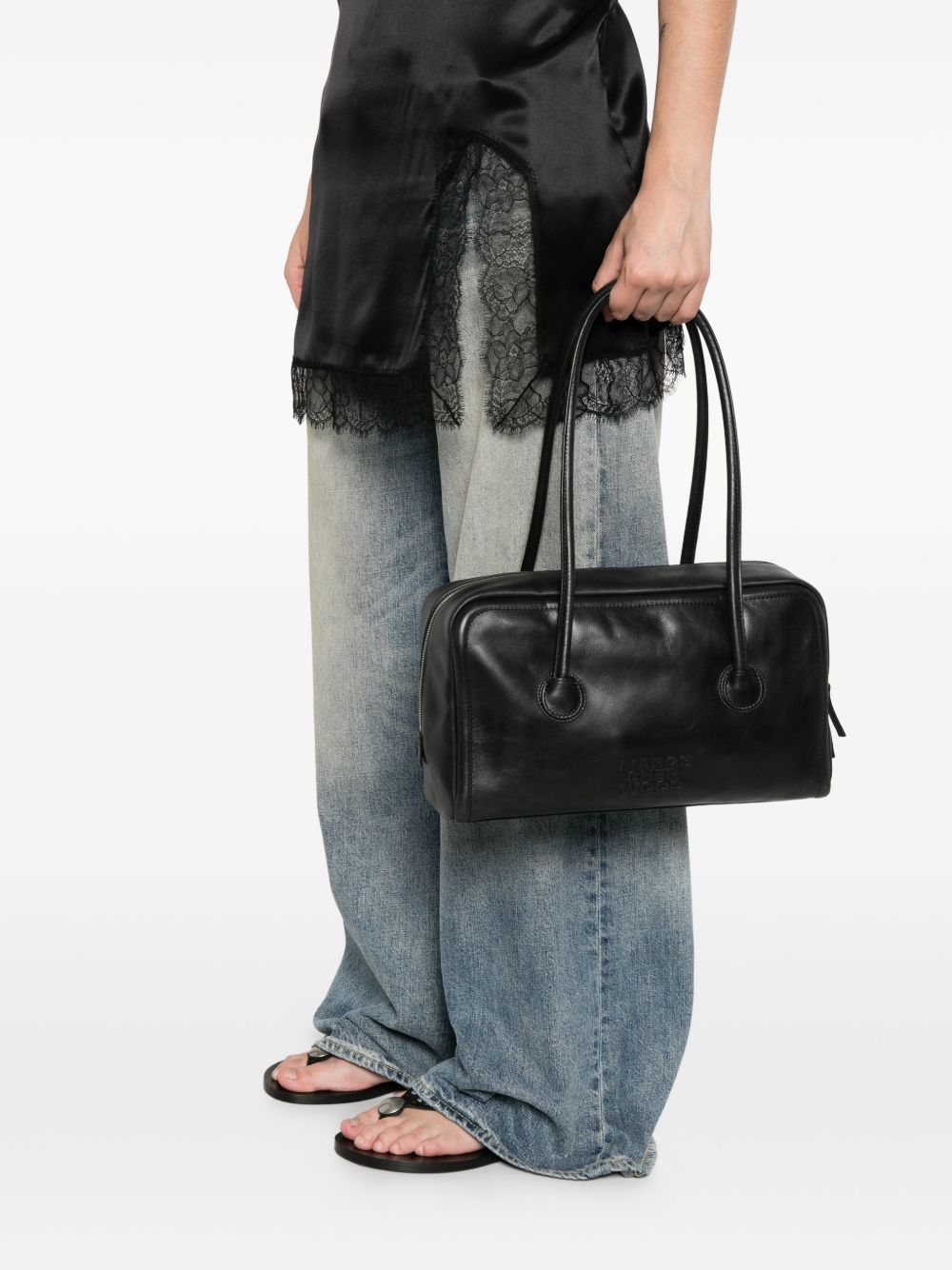 MARGESHERWOOD Borsa a spalla Soft Boston nero