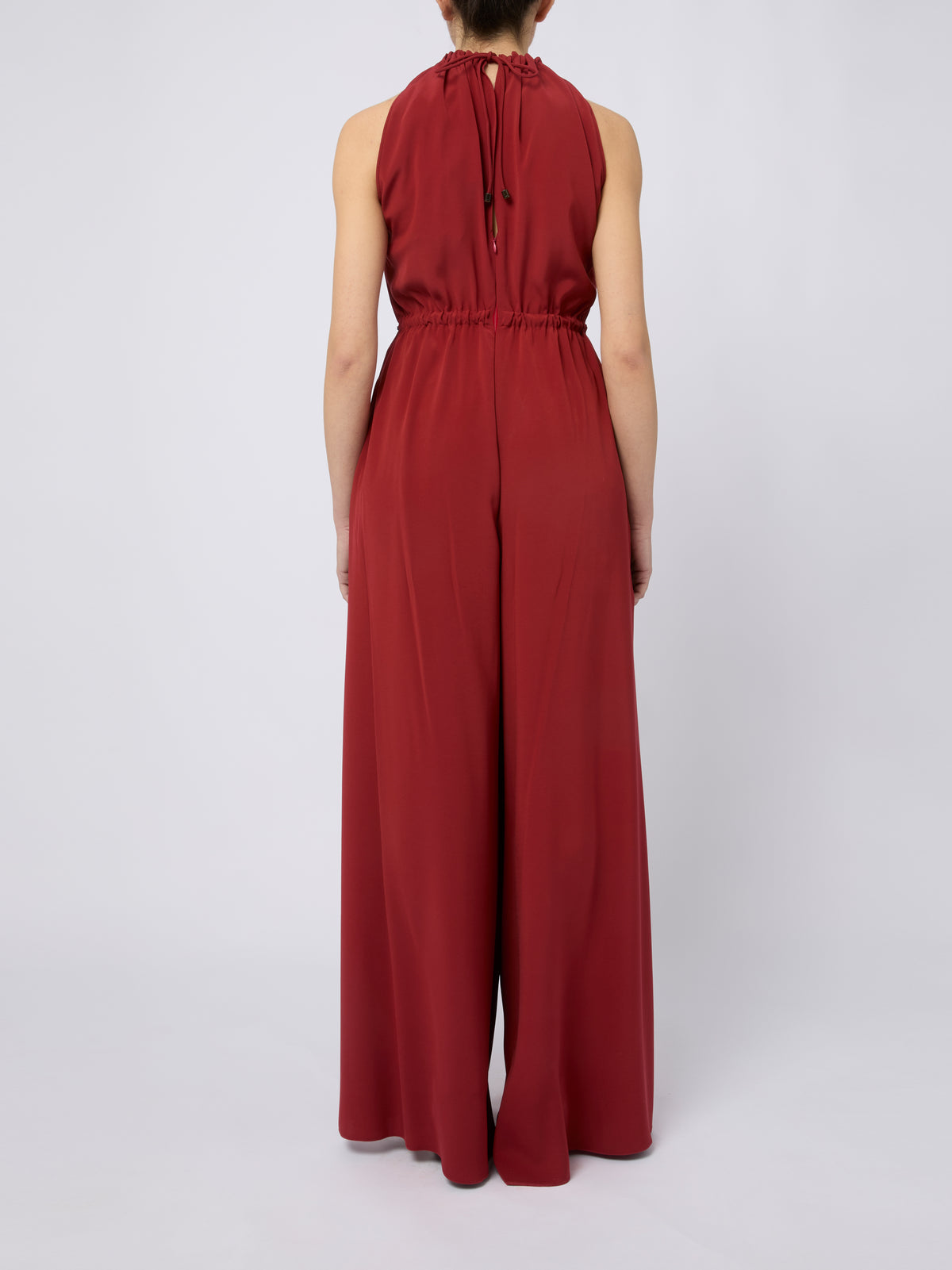 MAX MARA Tuta elegante Malamaro rossa