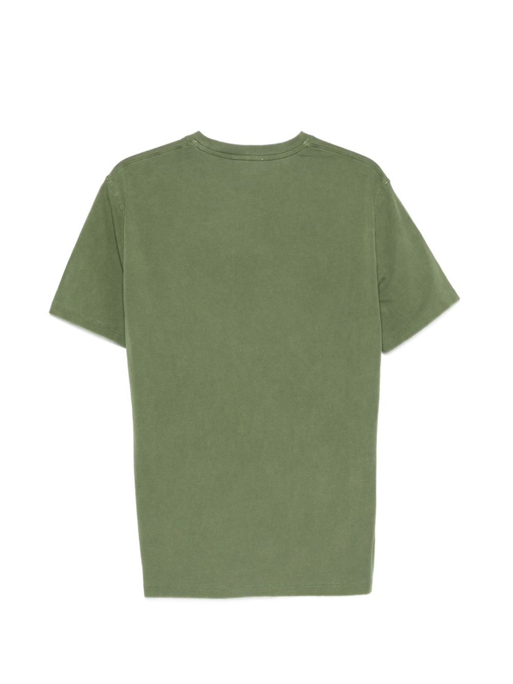 MC2 SAINT BARTH T-shirt Portofino in cotone verde muschio con logo