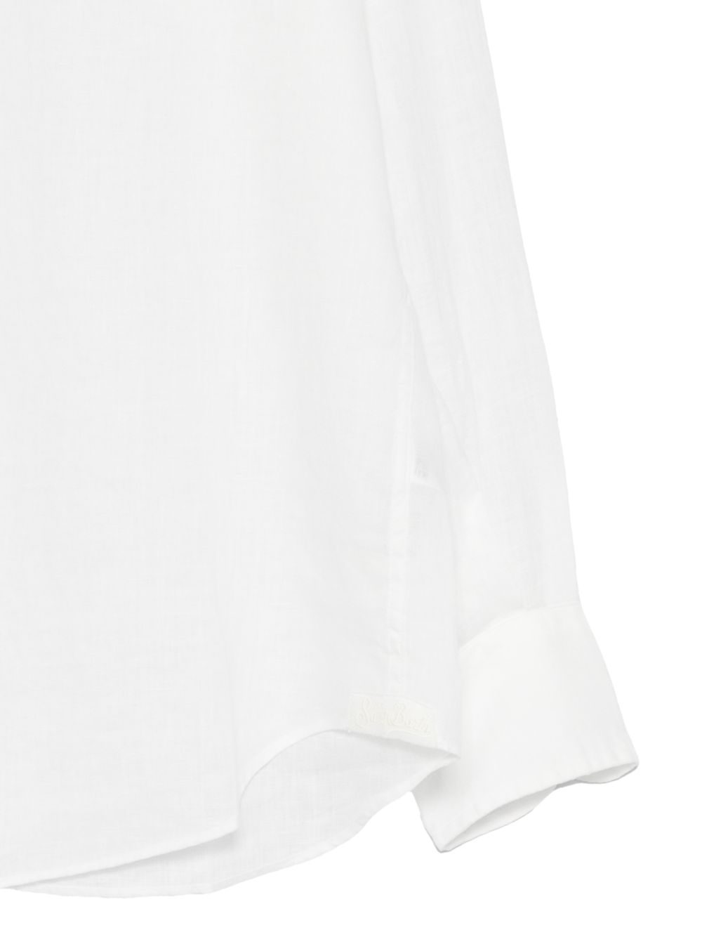 MC2 SAINT BARTH Camicia Raphael in lino bianco