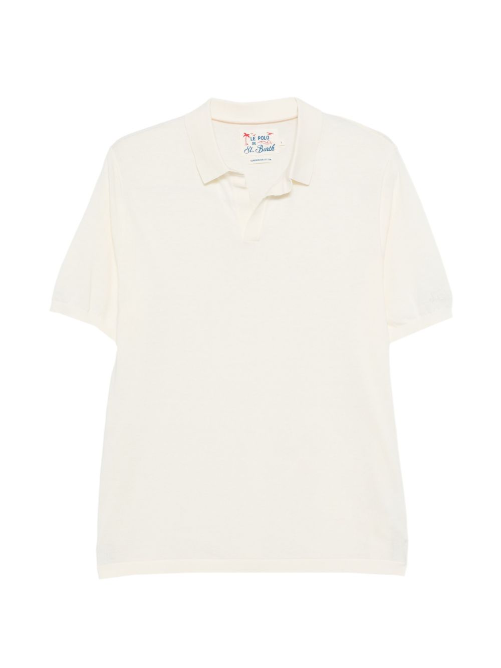 MC2 SAINT BARTH Polo Sloan in cotone beige
