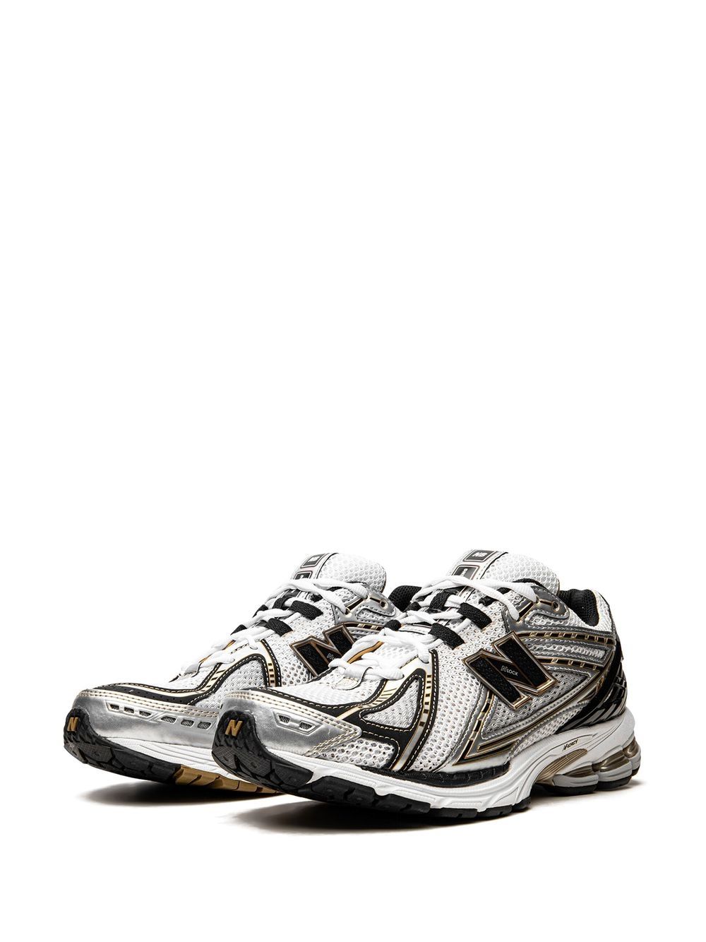 NEW BALANCE Sneakers U1906A bianche nere e oro