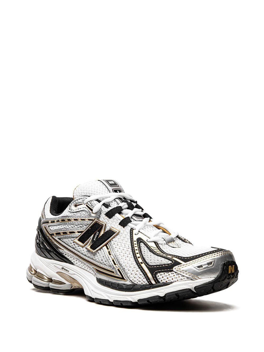 NEW BALANCE Sneakers U1906A bianche nere e oro