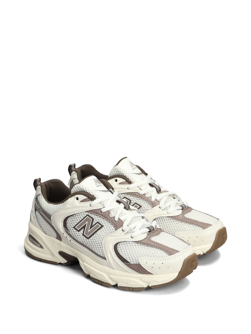 NEW BALANCE Sneakers 530 Nat bianche e marroni