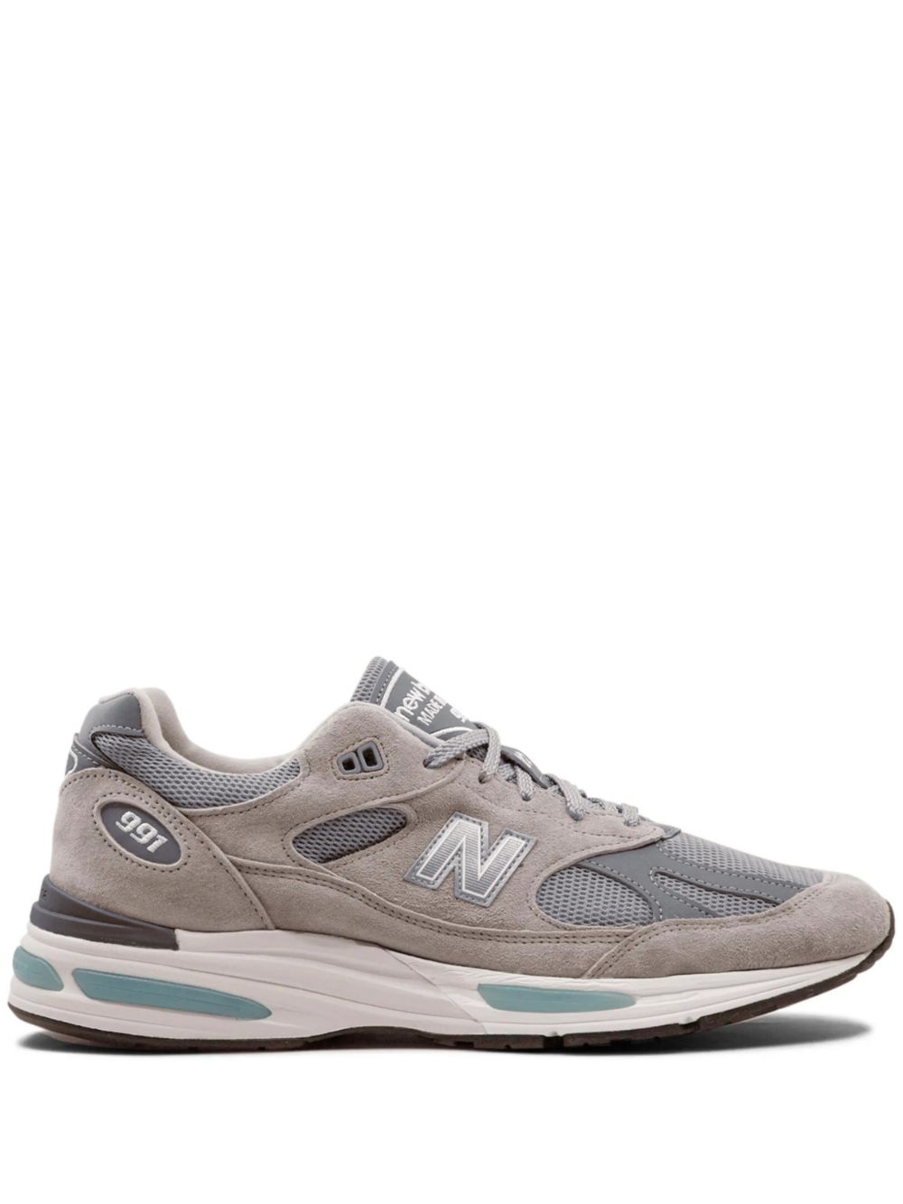 NEW BALANCE Sneakers 991 in camoscio grigio