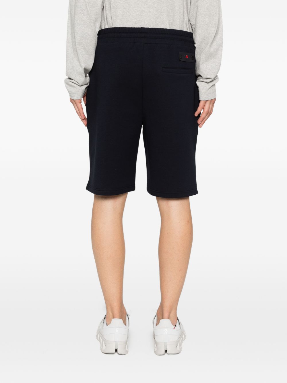 PEUTEREY Pantaloncini Mitchel corti di tuta con tasche laterali e coulisse