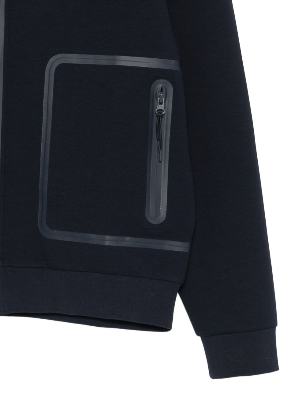 PEUTEREY Felpa Scott con zip e tasche laterali