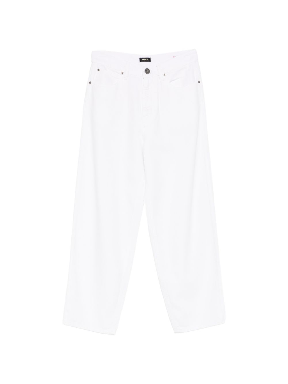 PINKO Jeans Estelle in cotone bianco
