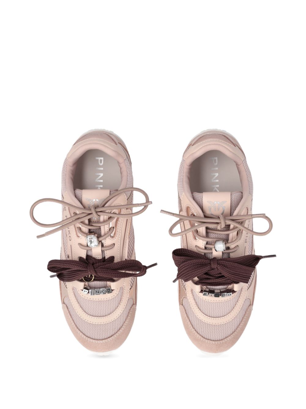 PINKO Sneakers con logo rosa 'Yulia'