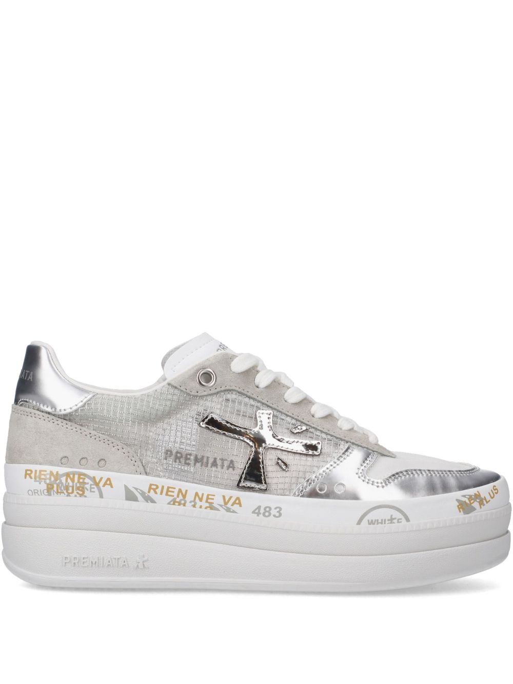 PREMIATA Sneakers 'Micol' color argento