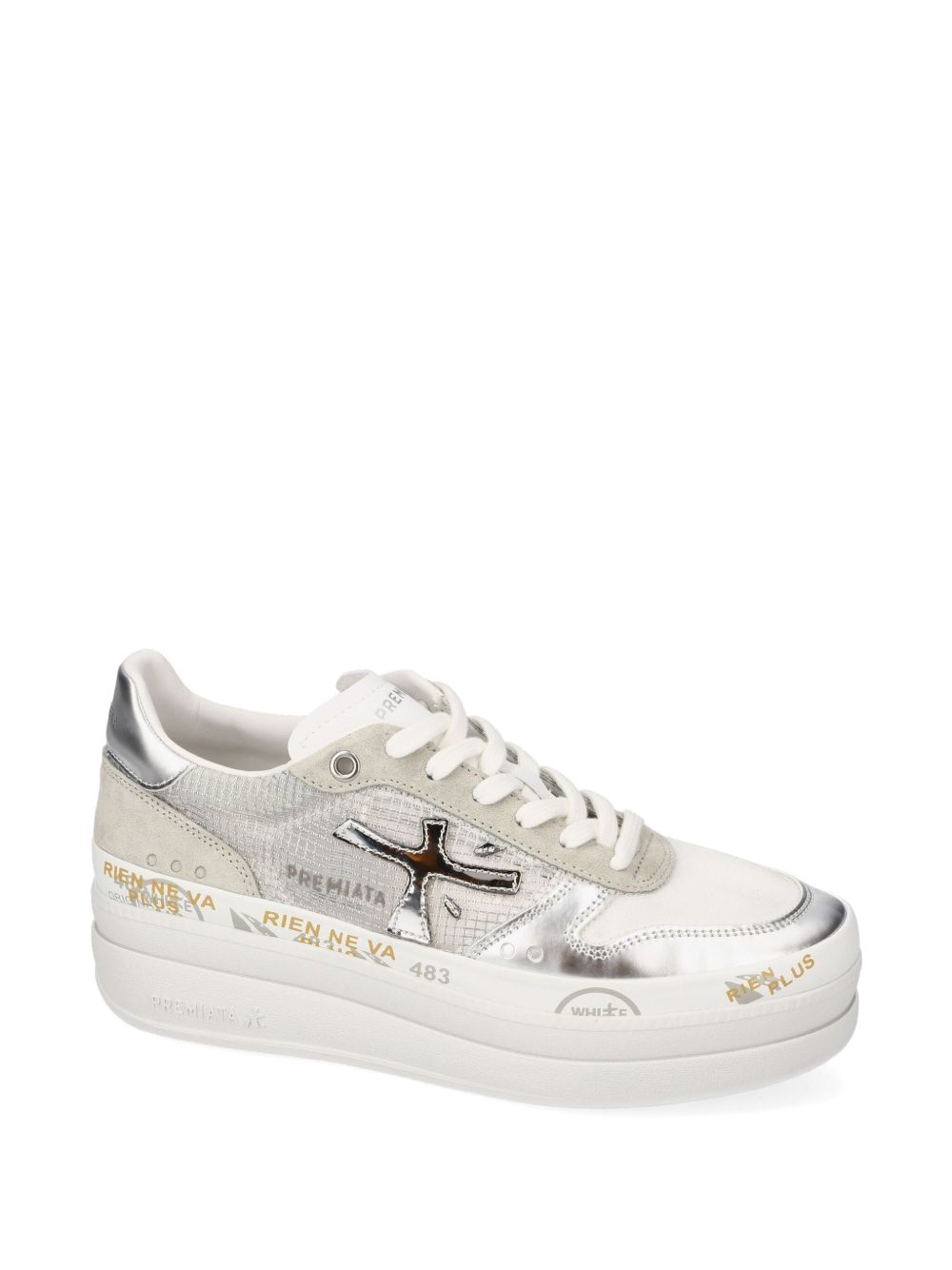 PREMIATA Sneakers 'Micol' color argento
