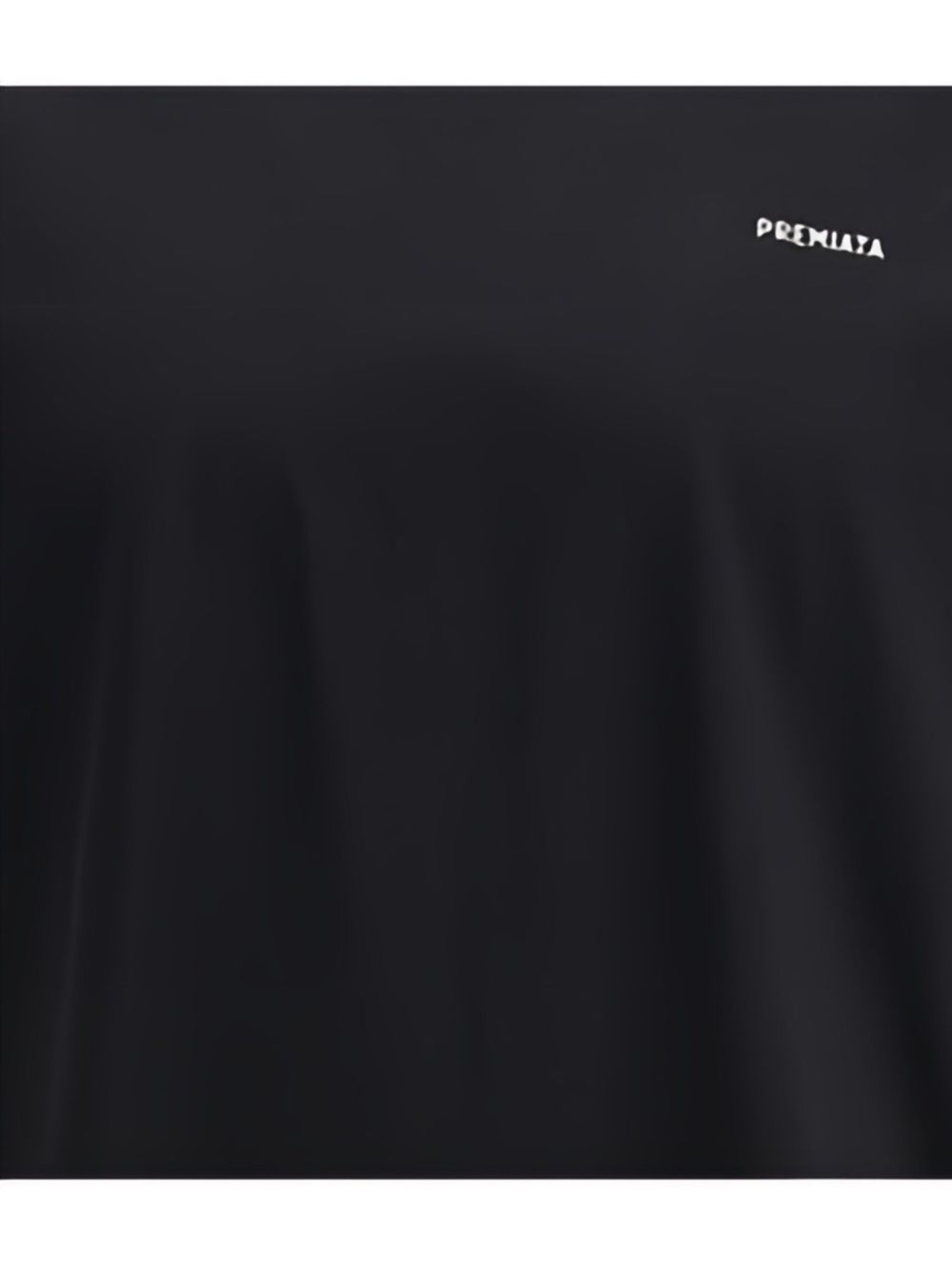 PREMIATA T-shirt in cotone nero con logo bianco