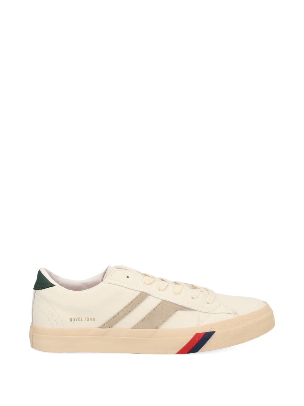 PROKEDS 1949 Sneakers Royal Classic bianche con dettagli a righe