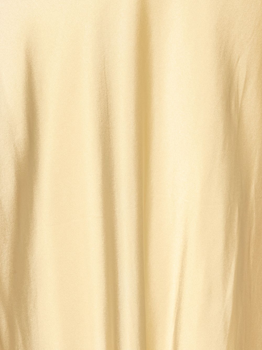 ROTATE Abito lungo giallo con schiena scoperta