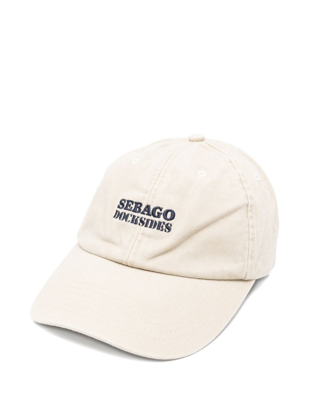 SEBAGO Cappello da baseball in cotone con ricamo