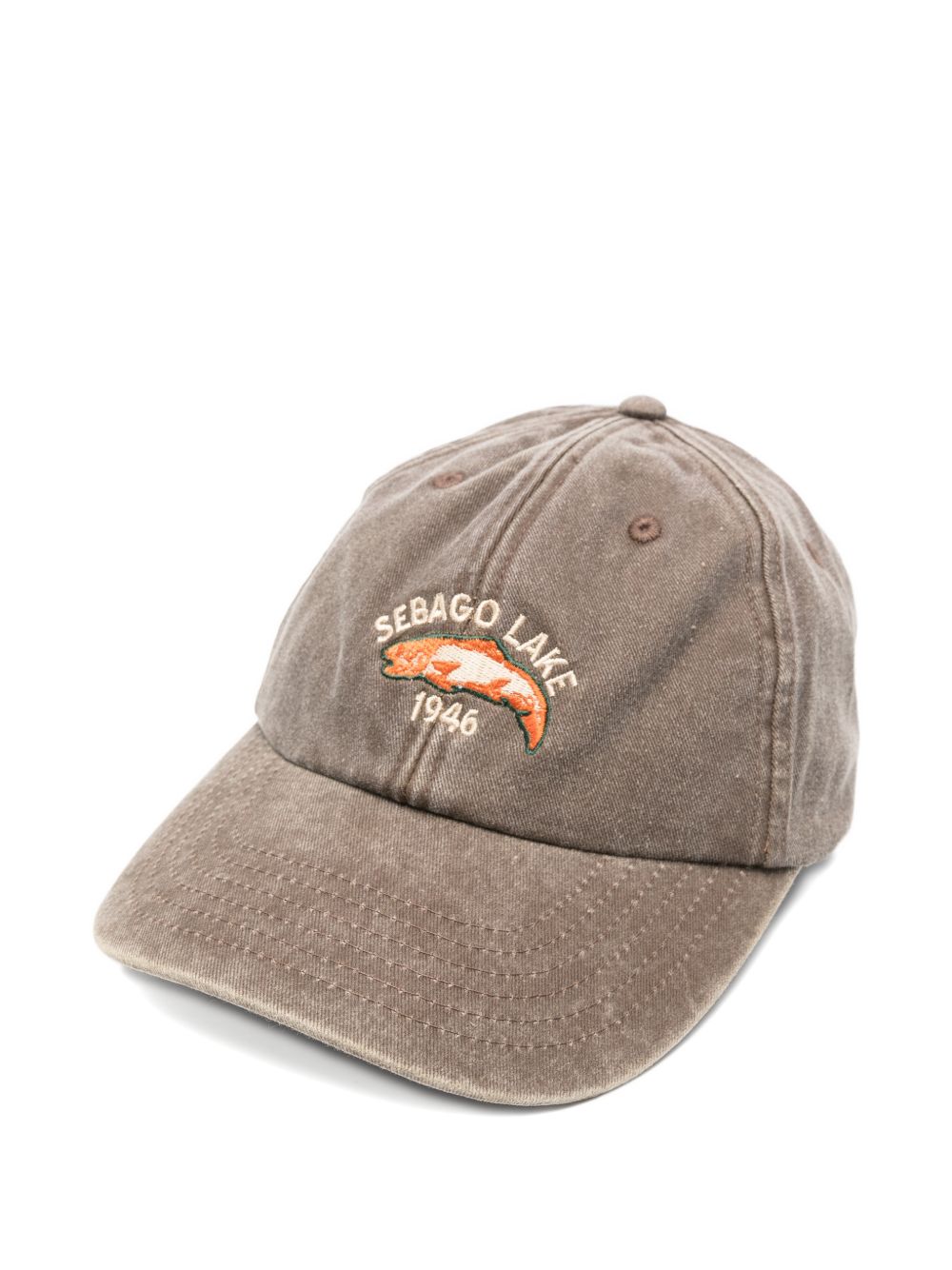 SEBAGO Cappello da baseball in cotone con ricamo