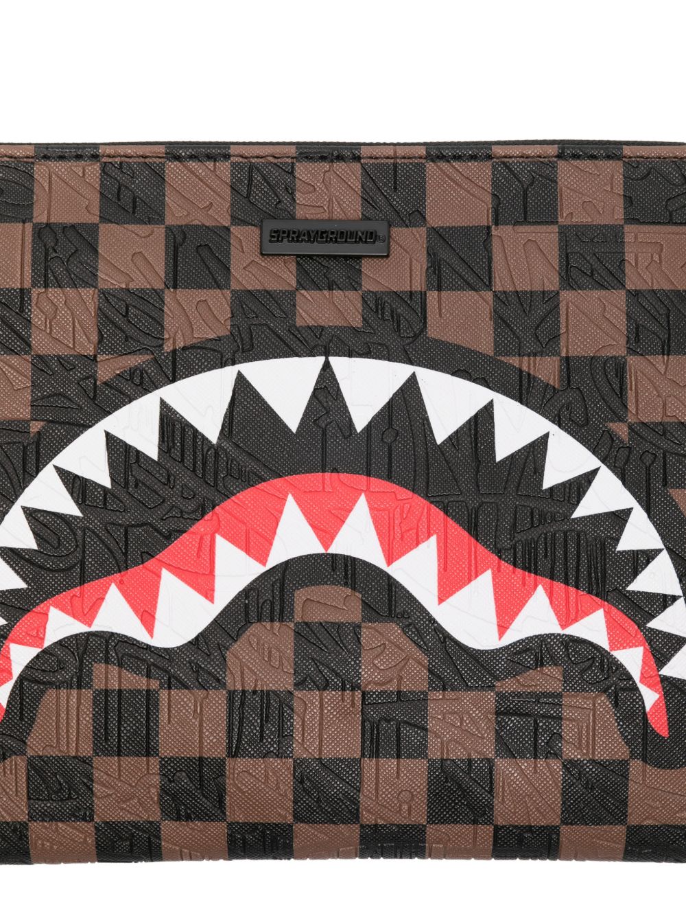 SPRAYGROUND Pochette 'Check 2 Emboss Crossover'