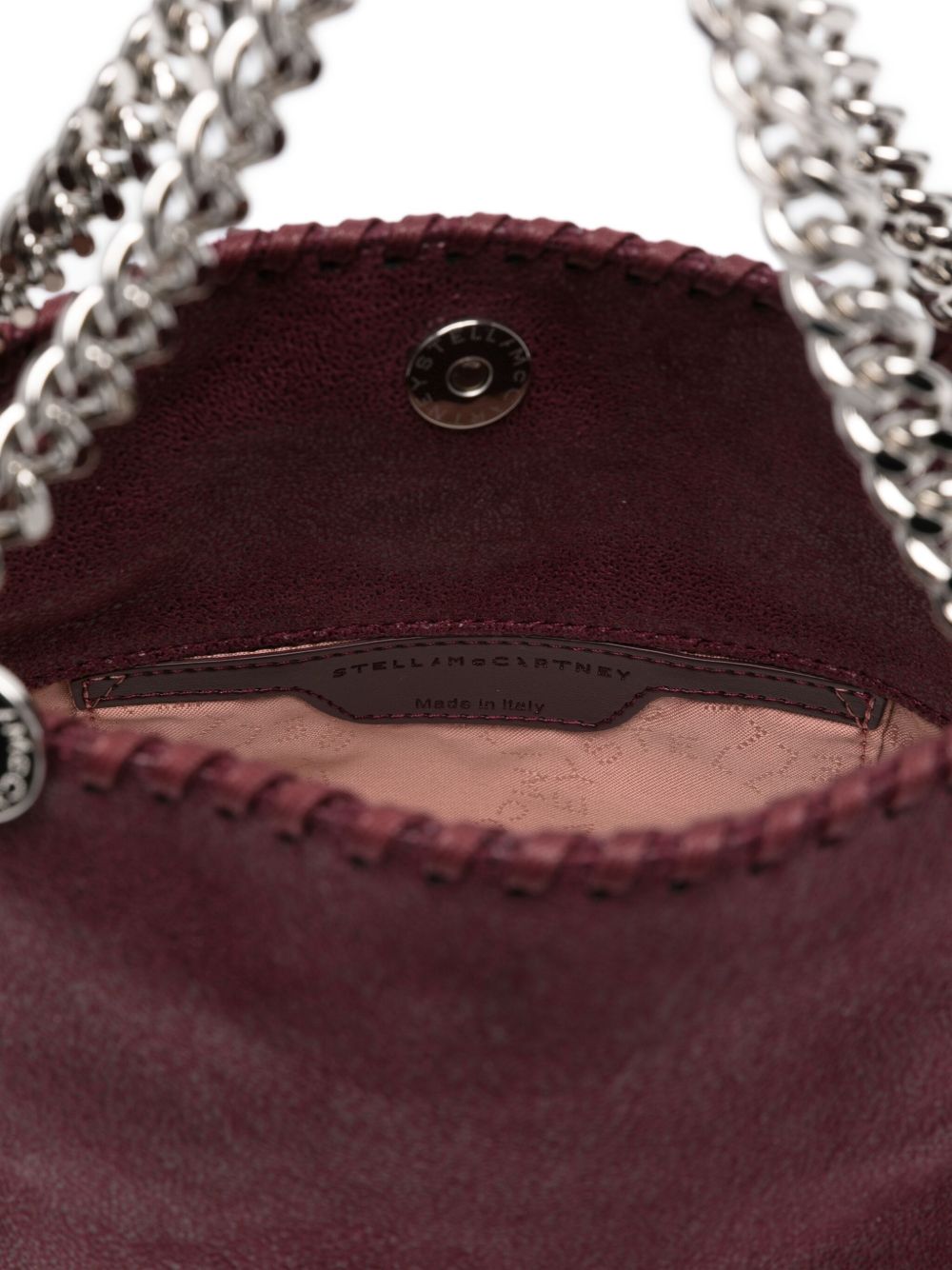 STELLA MCCARTNEY Borsa Falabella mini color prugna