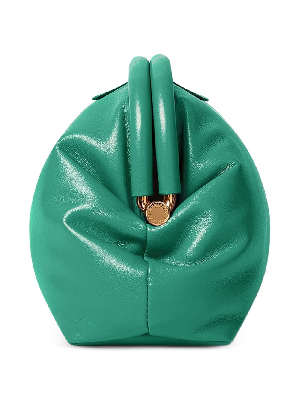 STELLA MCCARTNEY Clutch bag pochette verde in ecopelle