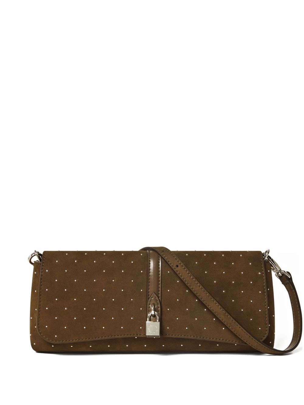 STELLA MCCARTNEY Pochette a spalla Ryder in suede