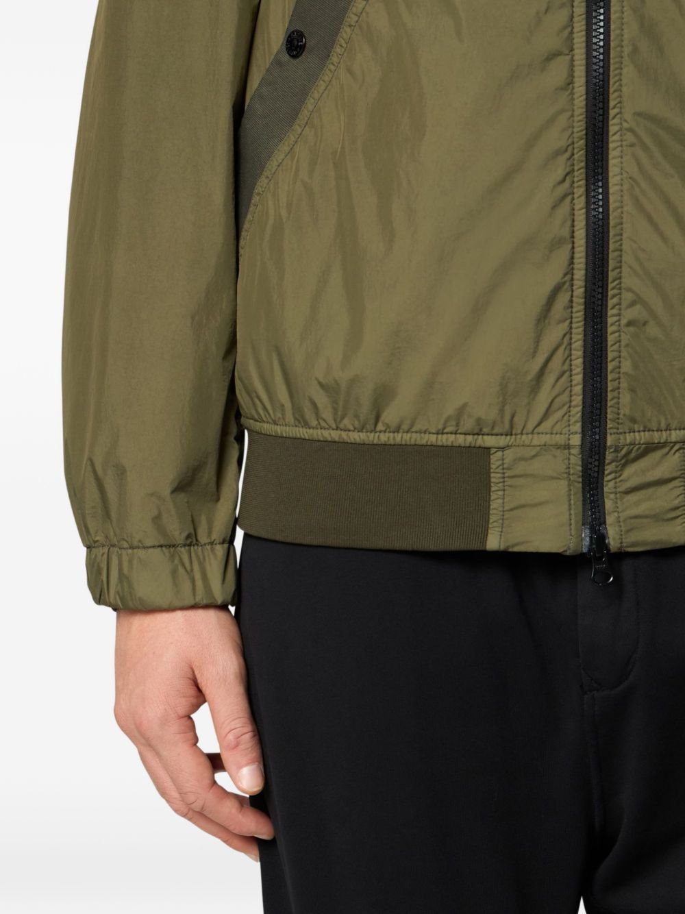 STONE ISLAND Giacca verde militare