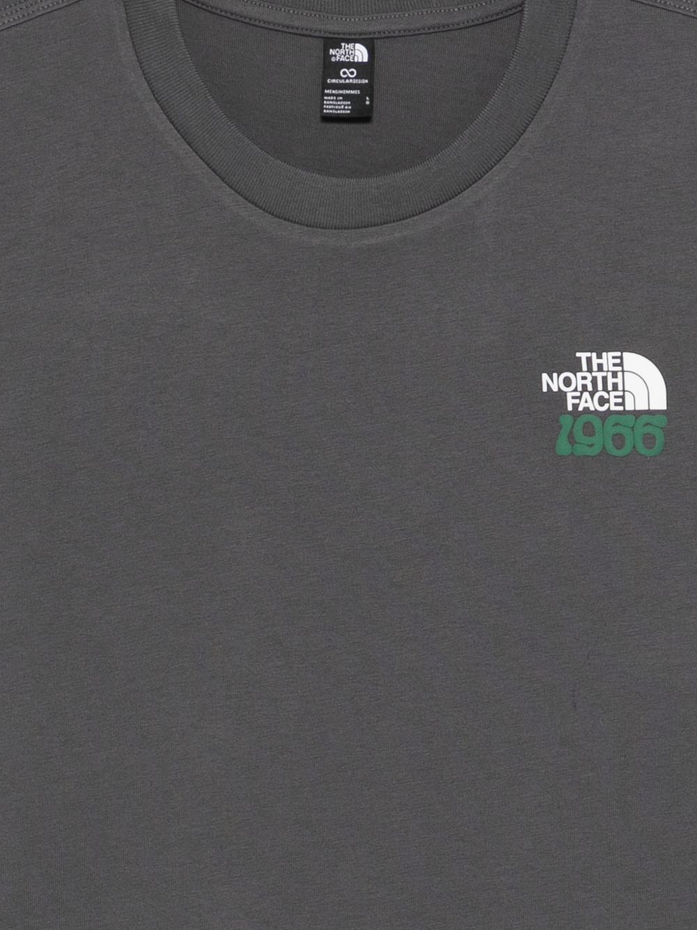 THE NORTH FACE T-shirt con logo sul petto e grafica sul retro