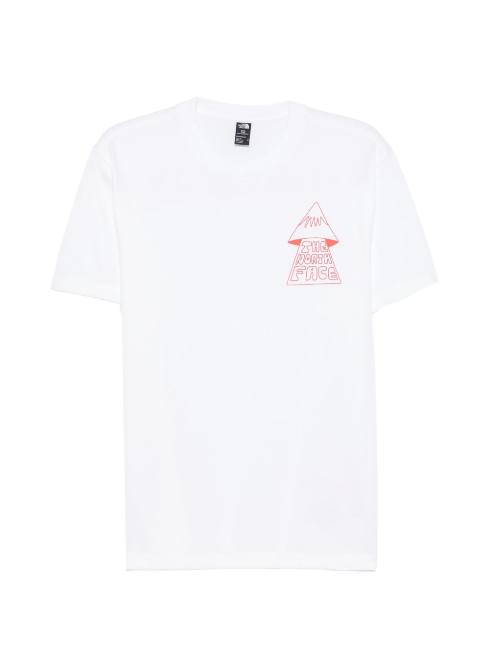 THE NORTH FACE T-shirt bianca con logo