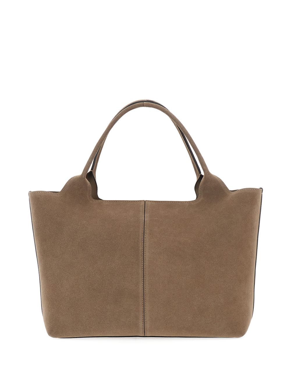 TODS Borsa shopping in suede marrone