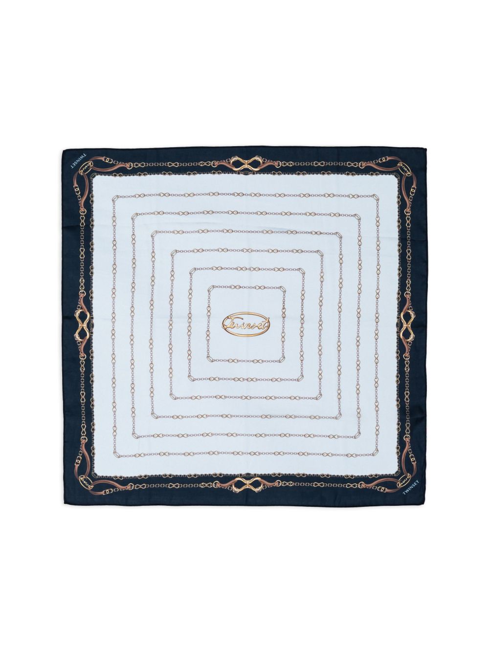 TWINSET Foulard azzurro e blu