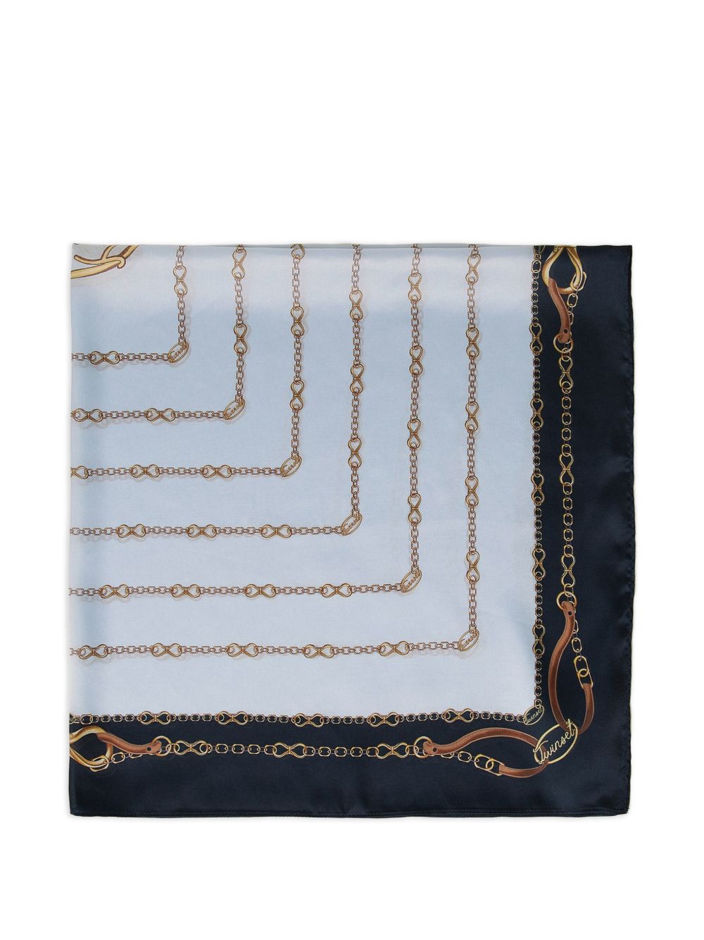 TWINSET Foulard azzurro e blu