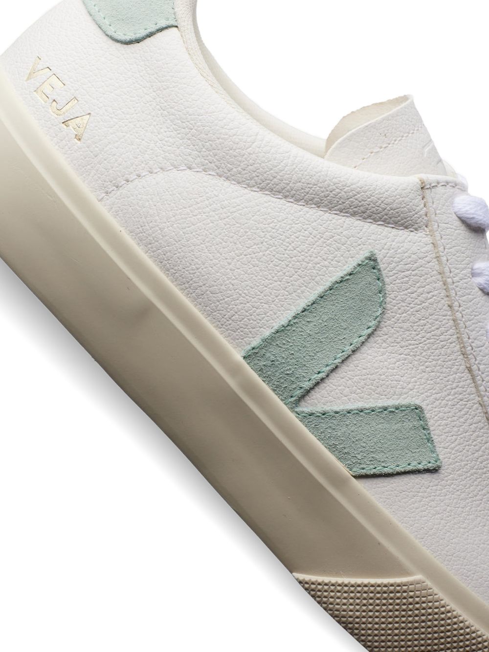 VEJA Sneakers con lacci bianche e menta