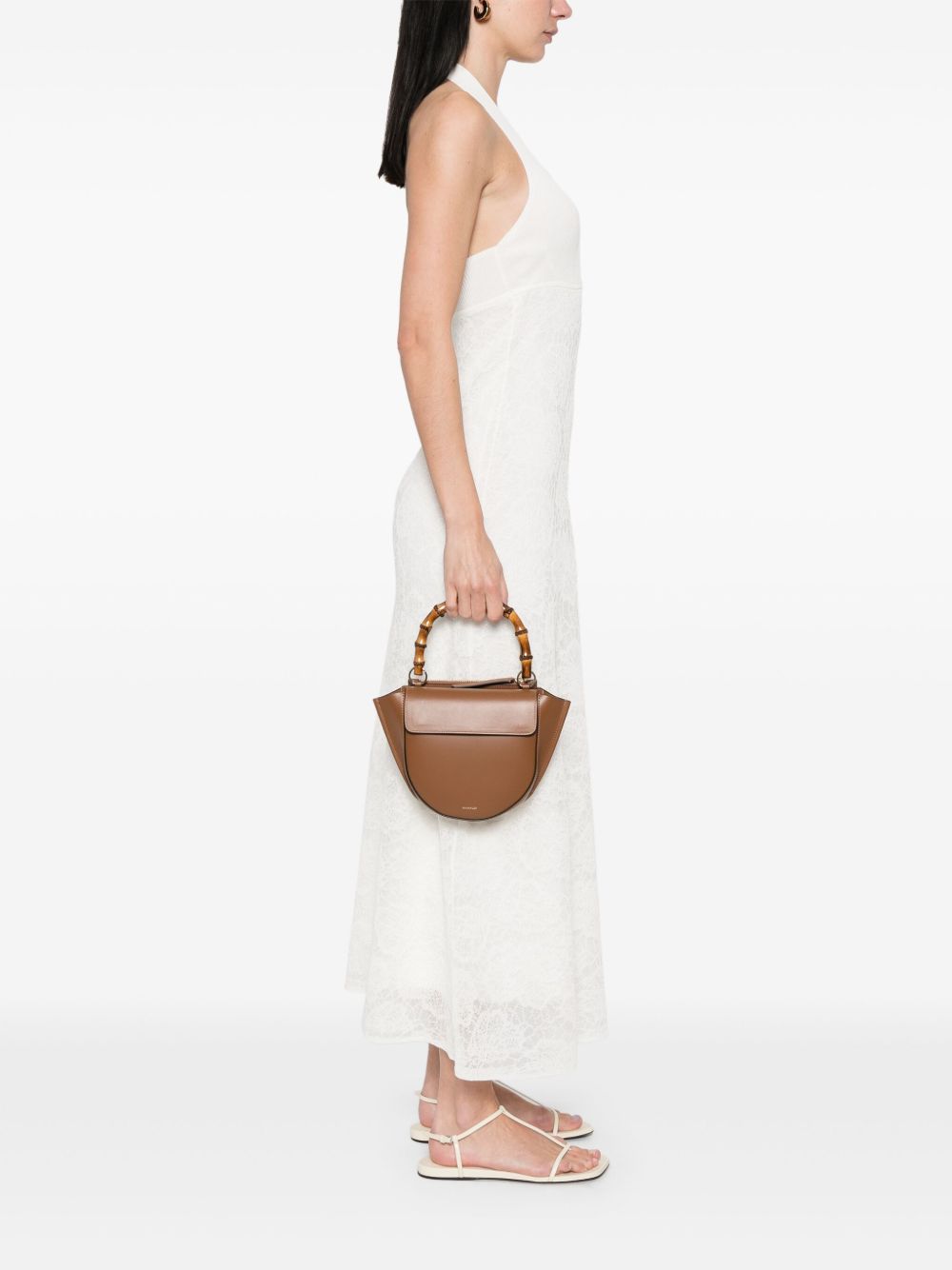 WANDLER Borsa Mini Hortensia in pelle di vitello