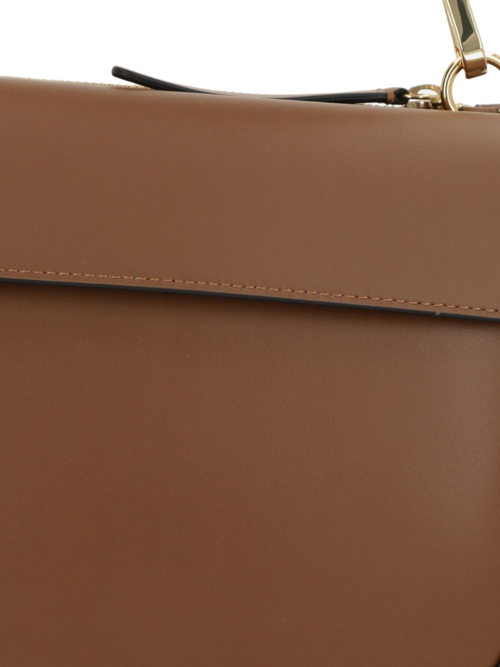 WANDLER Borsa a mano Hortensia Small in pelle marrone