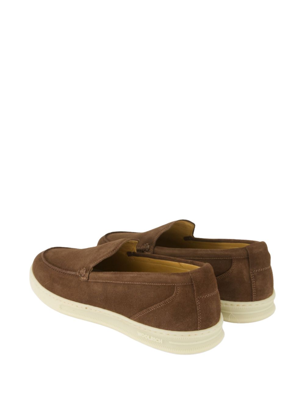 WOOLRICH Mocassini Double U.T marroni