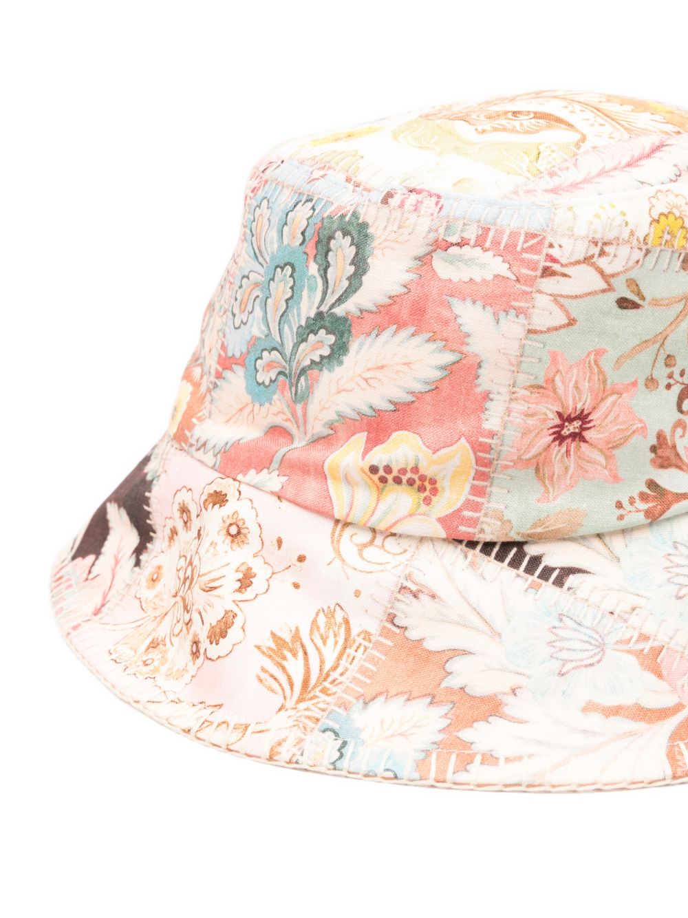 ZIMMERMANN Cappello a pescatore con fantasia floreale