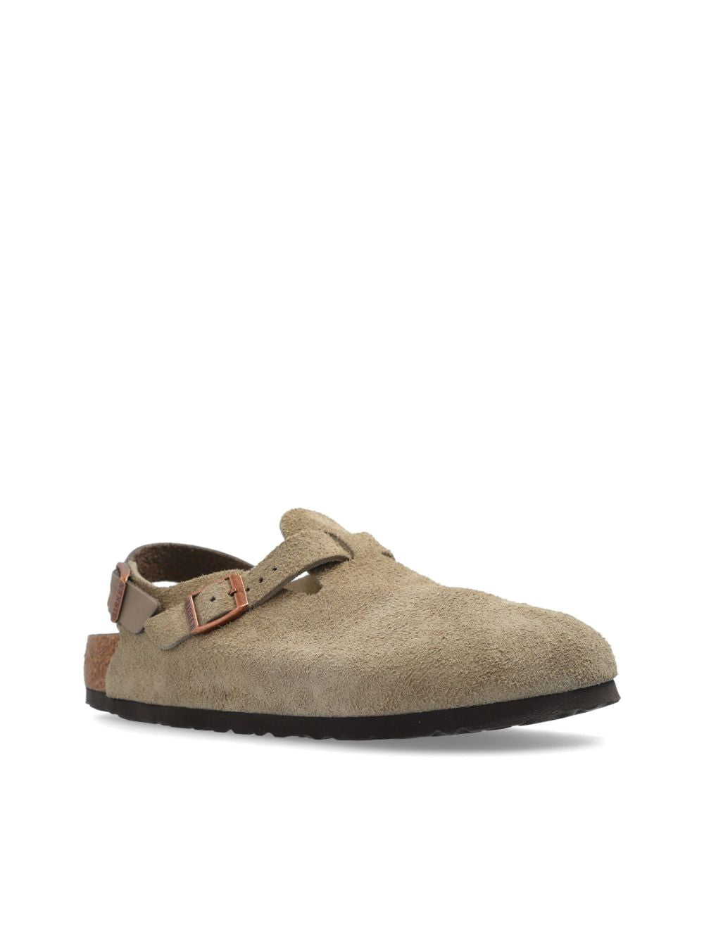 BIRKENSTOCK Sandali 'Tokio' in camoscio taupe