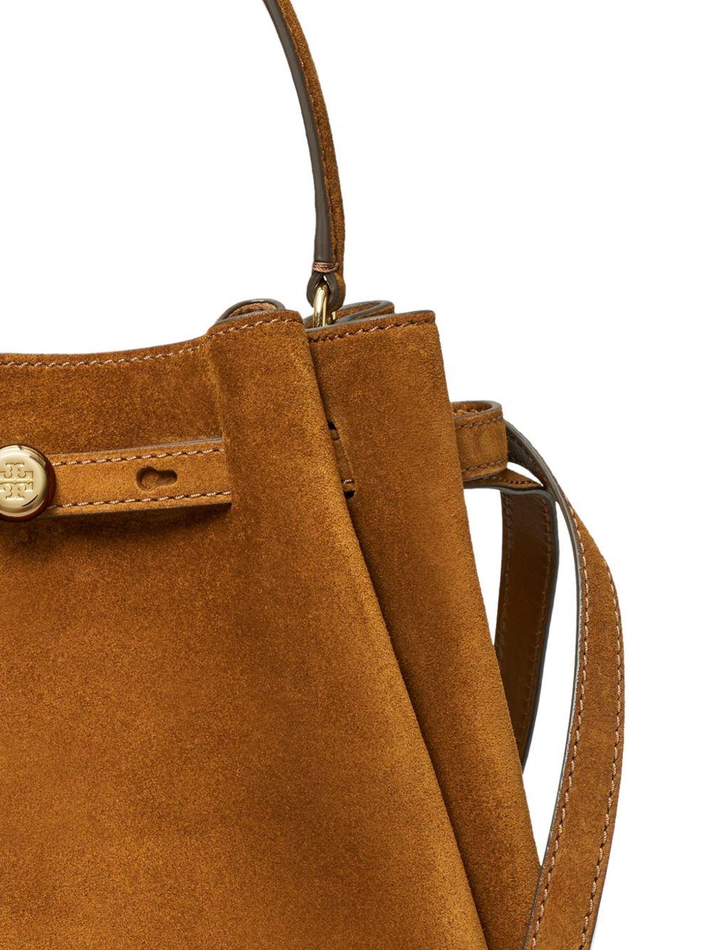 TORY BURCH Borsa in suede marrone